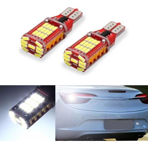 2x 912 T15 W16W 4014 33LED Bulbs CANBUS Error Free Car Backup Reverse Lights For Opel Combo Box Meriva B Mokka Zafira Tourer