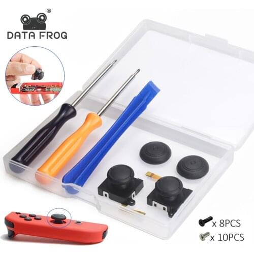 DATA FROG 3D Analog Joystick Thumb Stick For Nintendo Switch Joy Con Stick/Switch Lite Repair Tool For JoyCon Replacement Kit