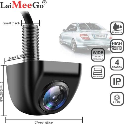 Factory Price HD CCD Car Rearview Camera Waterproof night vision Wide Angle Luxur car rear view camera reversing Backup Camera