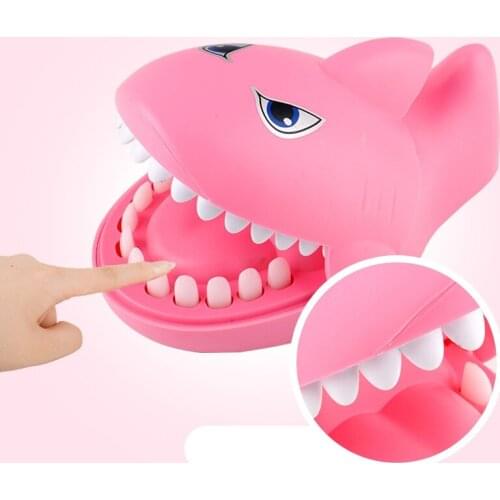 Children Large Shark Mouth Dentist Bite Finger Game Kids Cartoon Family Tricky Creative Funny Game