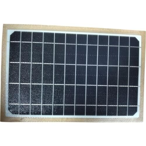 DIY Use New ETFE 7W/6V 1A 22% Efficiency Mono Solar Cell High Quality Portable Solar Panel+Optional USB Controller