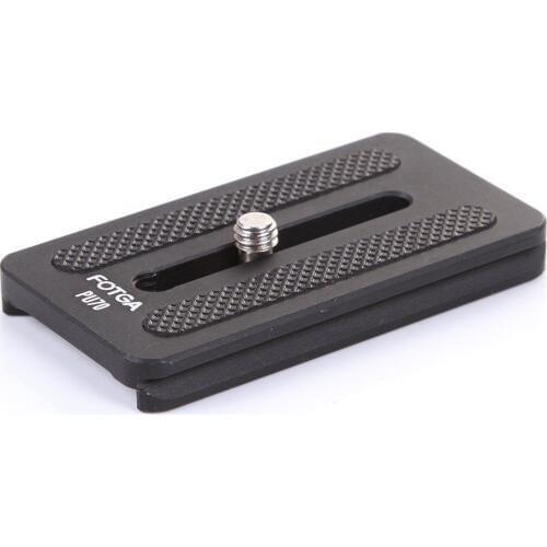 FOTGA Universal PU-70 Tripod Monopods Quick Release Plate 1/4" Screw Mounting for Benro Arca Swiss B1 B2 B3 J1 J2 N1