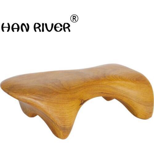 Camphor wood massage scraping plate cervical spine massage point stick neck triangle acupoint massager