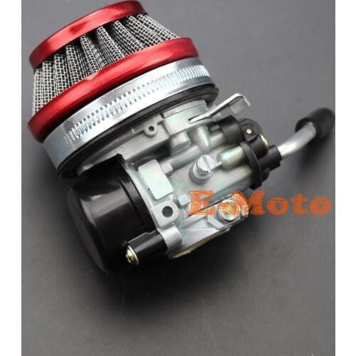 Racing Carb Carburetor For 49cc 50cc 60cc 66cc 70cc 80cc 2 Stroke Gas Motorized Bike Bicycle W/ Air Filter new E-Moto