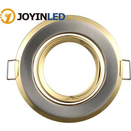 Indoor flat LED Ceiling down light lamps holder GU10/MR16 led spot lights fixture/ fittings gimbal kits