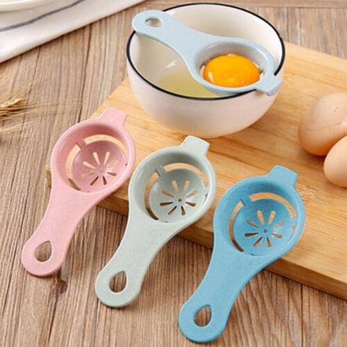Plastic Egg white separator 2 Colors random Sifting Chef Home Kitchen Kitchen Gadget Egg Tools