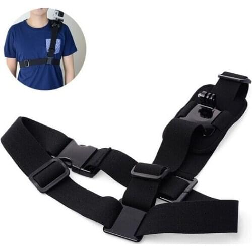 360 Degree Rotary Belt Backpack Shoulder Strap Mount For GoPro Hero 9 8 7 6 5 4 3+ 2 Skiing Action Camera Accessories