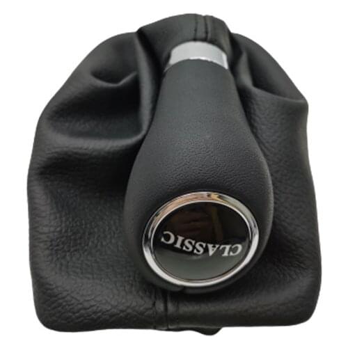 Automatic Shift Gear Shifter Knob Boot For Mercedes Benz W204 C204 C63 C300 C250 W207 A207 W212 2008-2014