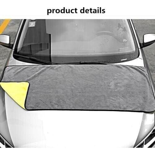 60cm*160cm Car microfiber towel cleaning care car wipe for Toyota avensis Corolla Prius RAV4 Camry Reiz Venza Highlander Prado