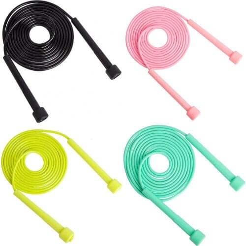 Skipping Skip Training Jump Rope Professional Lose Weight Unisex Gym PVC Skipping Rope Adjustable Fitness Equipment