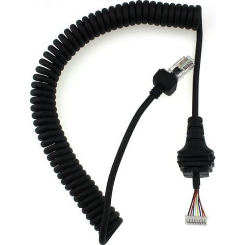 Replacement Handheld Mic HM152 154 Microphone Cable For ICOM Radio IC-2820H IC-2825E IC-2800H IC2200 IC3600FI Repair Accessories