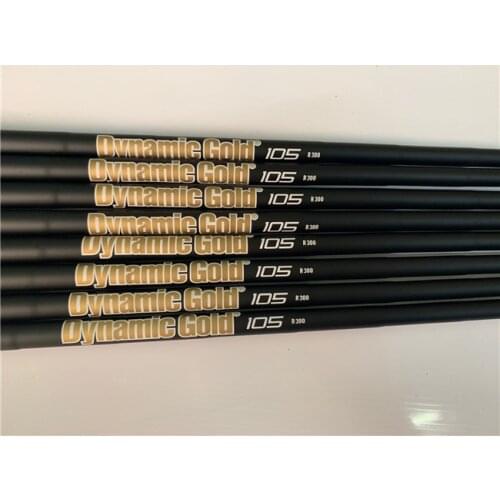 Brand New 10pcs True Temper Dynamic Gold R300 Golf Steel Shaft Black 0.370 Tip Size Steel Golf Shaft for Golf Irons