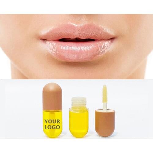 Lip Plumper Private Label Lip Enrichment Lip Moisturizing Big Mouth Lip Augmentation Lip Gloss Flavoring Oil Makeup Custom Logo