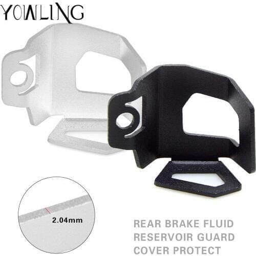 Motorcycle Rear Brake Pump Fluid Tank Reservoir Guard Protector Cover For BMW F800GS F700GS 2013 2014 2015 2016 2017 2018