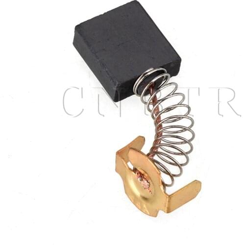 CNBTR 10 Pieces 7x17x18mm Electric Motor Carbon Fibre Brush Replacement Parts