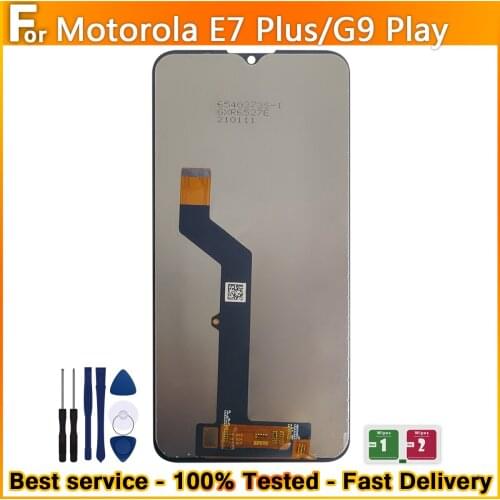 For Motorola Moto E7 Plus XT2081/G9 Play XT2083 LCD Display Touch screen Digitizer E7 Plus/G9 Play Assembly Replacement
