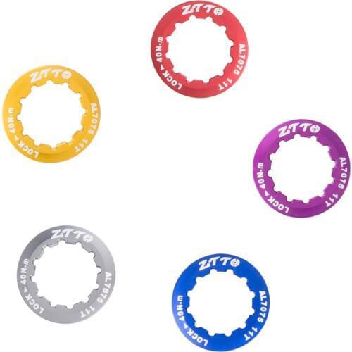 ZTTO MTB Road Bike Cassette Cover Lock Ring 11T AL7075 Cap For ZTTO Parts K7 9S 10S 11S 12S Speed Freewheel Bicycle Parts