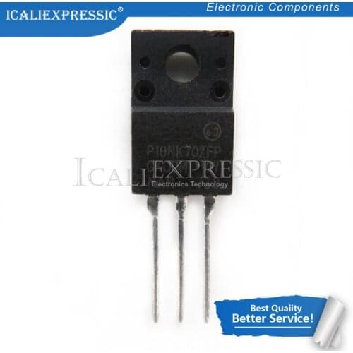 10PCS STP10NK70ZFP STP10NK70 P10NK70ZFP 10NK70 TO-220F new original In Stock