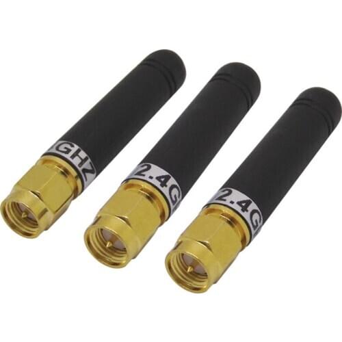 20pcs/lot SW2400-ZT48 - high performance 48mm 2.4GHz Straight Rod RF antennas