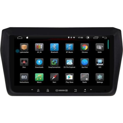 9 "2.5D Car DVD Multimedia player For Suzuki SWIFT 2017-2019 Android 10 Radio Tape Recorder Navigation GPS