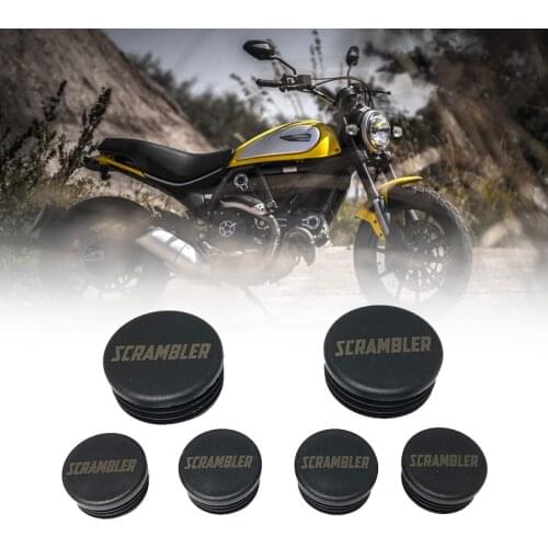 For Ducati Scrambler 400 800 2014 2015 2016 2017 2018 2019 2020 Fairing Screws Frame Hole Cap Cover Plug Decor Frame Cap Set