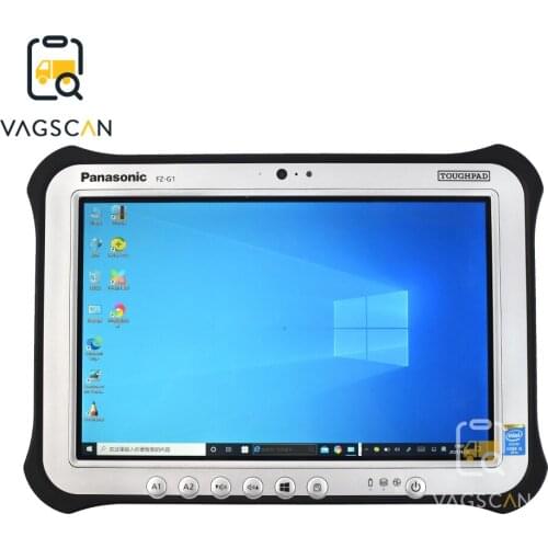 FZ-G1 Used Military Rugged Tablet Diagnostic PC i5 cpu 8g ram with 256gb SSD/windows /pen/battery/charger