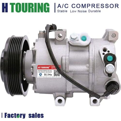 DVE12 AC Compressor For Car Hyundai Accent Kia Rio EX LX SX 1.6L L4 97701-1W600 977011W600 6562152 07691411260 7691411260 192335