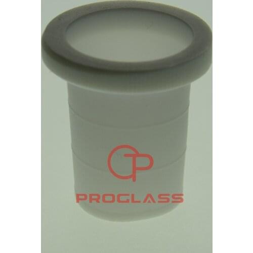 Laboratory Laboratory Sleeve,PTFE,Ribbed With Gripping Ring,29/42