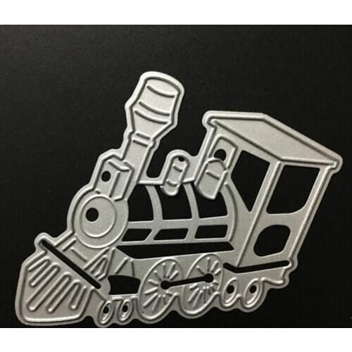 SCD054 Train Head Metal Cutting Dies For Scrapbooking Stencils DIY Cards Album Decoration Embossing Folder Die Cutter Template