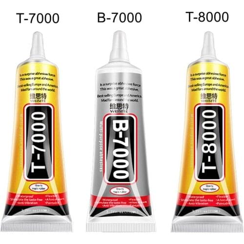 B-7000 T-7000 T-8000 Glue Multipurpose Adhesive Jewelry B7000 T7000 T8000 Glue DIY Phone Screen Repair Glass Epoxy Resin Liquid
