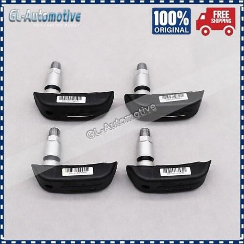 Set of (4) TPMS 8532731 Tire Pressure Sensor for BMW F 650 F 700 K 1200 K 1300 K 1600 R 1200 R 900 36318532731 7694420