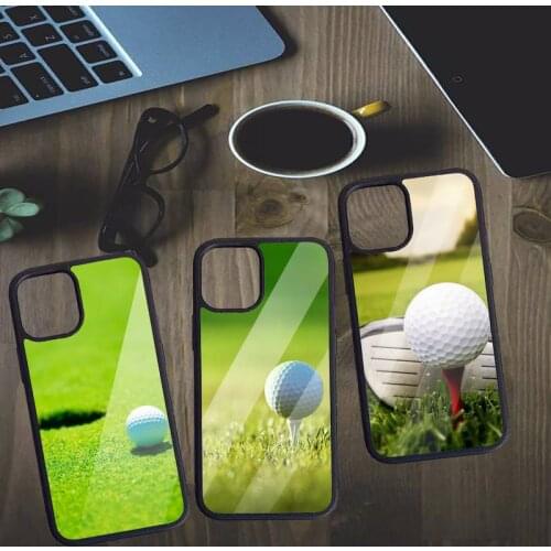 Sports golf pattern Phone Case PC for iPhone 11 12 pro XS MAX 8 7 6 6S Plus X 5S SE 2020 XR high quality funda