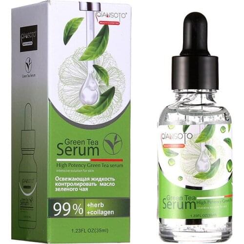 35ml Green tea essence essence moisturizing essence moisturizing and moisturizing facial repair essence face serum