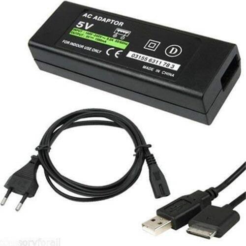 Ruitroliker 5pcs AC Charger Power Adapter for PSP GO EU Console Plug