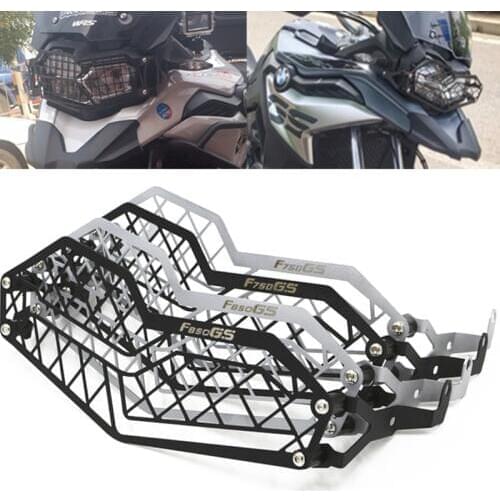 BMW F850GS F750GS Headlight Guard Motorcycle Head Lamp Glass Covers for BMW F850GS F750GS 2018-2020 Headlight Grill Protector