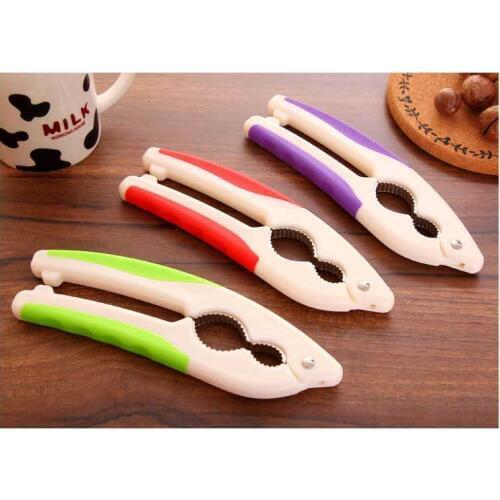 1PC Metal Nut Crackers Clip Pliers Clamp Walnut Peeled Germany Thickened Zinc Alloy Kitchen Tools LF 076