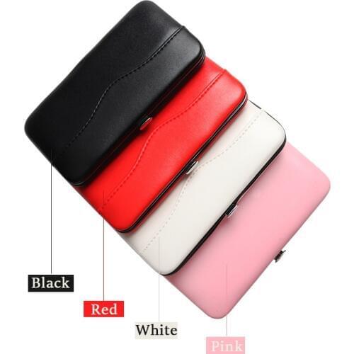 1Pcs Professional Makeup Eyelash Tweezers Bag Eye Lash Extension Tweezers Case Cosmetic Tool Storage Box For Tweezer Kit OEM