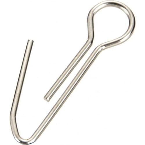 100Pcs Fishing Connect Pins Stainless Steel Fish Connecting Hook Swivel Soft Fish Lure Hook Accessories Fishing Accessories