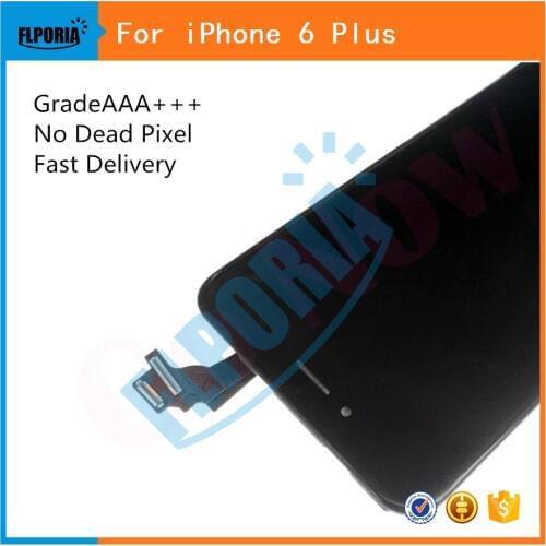 2PCS 100% Brand New LCD Pantalla For iPhone 6 Plus /6P LCD Display Touch Screen Digitizer Assembly Replacement Parts