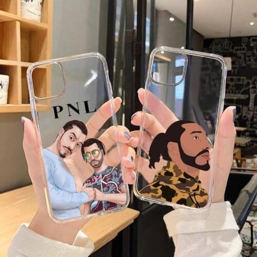 PNL QLF Rapper Phone Case Transparent soft For iphone 5 5s 5c se 6 6s 7 8 11 12 plus mini x xs xr pro max