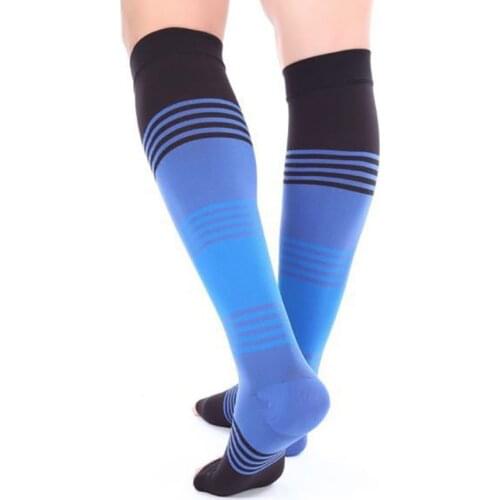 Women Men Toe Knee High Socks Smooth Calf Support Socks Graduated Compression Burn Fat M/L/XXL 1Pair
