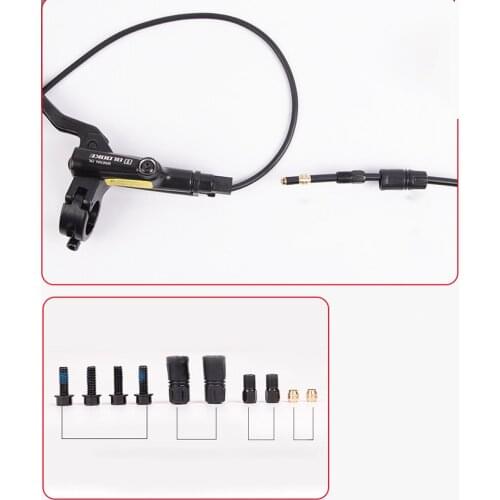 Hydraulic Disc Brakes Mountain Bike Sets MTB 1350/2200mm Hydraulic Bicycle Front/Rear Oil Pressure Braking Kit