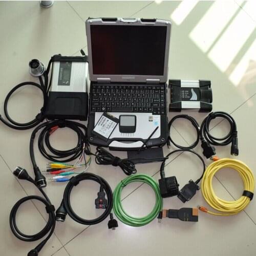 2018 mb star c5 sd connect and for bmw icom next 2IN1 with one laptop cf30 4g newest software 2018.07 ssd 1tb diagnostic tool