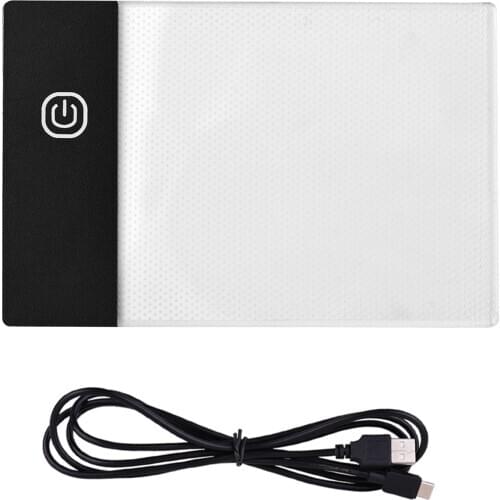 Mini LED Light Pad Ultra-thin Light Box USB Powered Dimmable Brightness Artcraft Tracer for Sketching Drawing 2D Animation