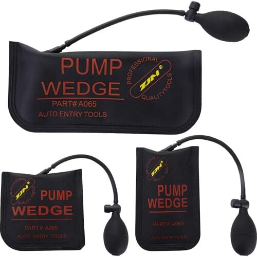 3pcs/set Pump Wedge Locksmith Hand Tools Auto Air Wedge Airbag Lock Pick Set Open Car Door Lock Hand Tools
