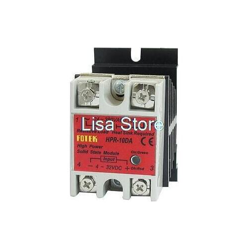 Single Phase Solid State Relay HPR-40VA 40A 470-560Kohm 2W 24-380V w Heat Sink