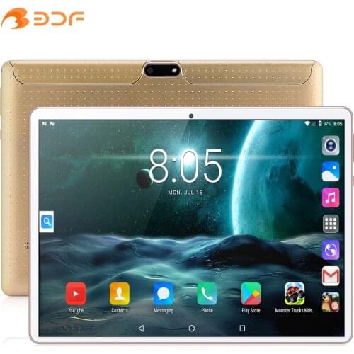 New Original 10.1 inch Tablet Pc Google Android 7.0 Tablets 3G Phone Call WiFi GPS Bluetooth Dual SIM cards 2.5D Glass Screen