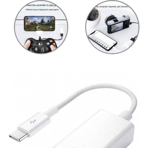 OTG Function Sturdy Type-C to USB Data Charging Adapter Cable for Laptop