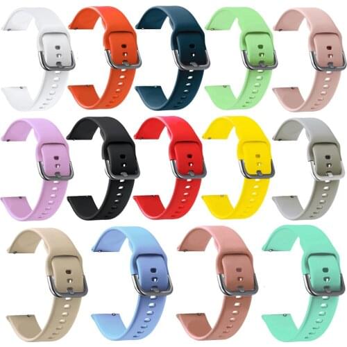 20 22mm Strap For Huami Smart Watch Bracelet For Amazfit GTR 2E 2 47mm Pace Stratos 2 2S 3 Band/Amazfit Bip S U GTS 2 2E Correa