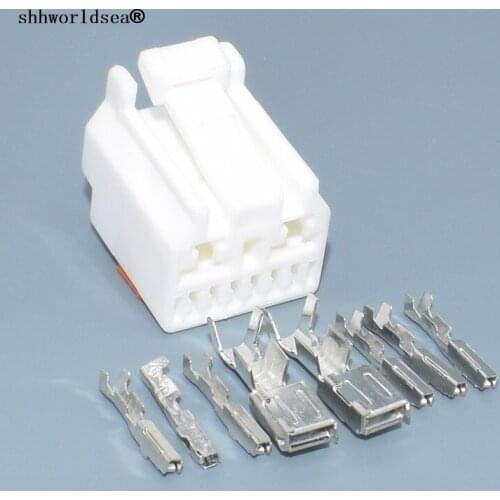 Shhworldsea 8 Pin 6098-2103 Auto Steering Power Plug Automotive Pin Connectors Car Wire Cable Socket